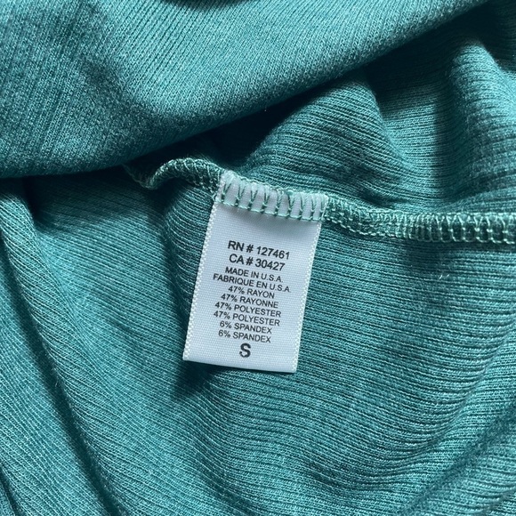 Wildfox We the Unwilling Boyfriend Tee green/white - Picture 12 of 13